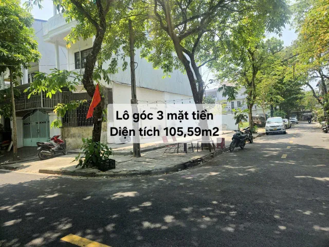 🔥🍀 Bán lô góc 3 mặt tiền Tôn Thất Dương Kỵ, An Cựu - Sát dự án Hồ Đắc Di