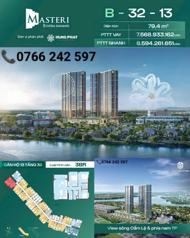 Bán căn hộ, 80 m², Hải Châu