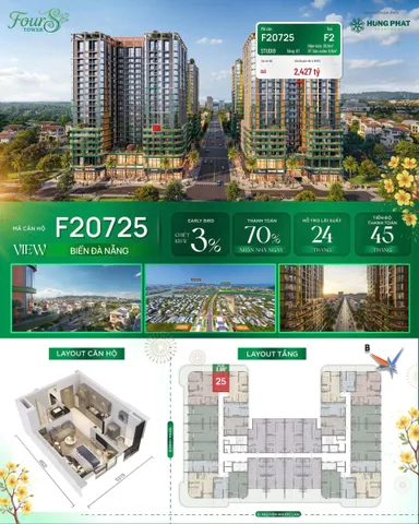 Bán căn hộ, 40 m², Ngũ Hành Sơn