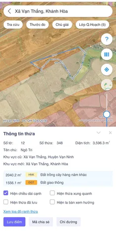 Bán Đất 7800m2 giá 50 tỷ tại mặt Đường Quốc Lộ 1A Xã Vạn Thắng Huyện Vạn Ninh Khánh Hòa ngang 180m.