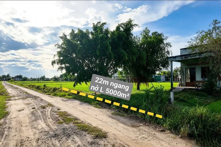 Bán Đất 5000m2 có sẵn 500 m2 thổ cư giá 6.8 tỷ tại Xã Đức Hòa Thượng Huyện Đức Hòa Long An