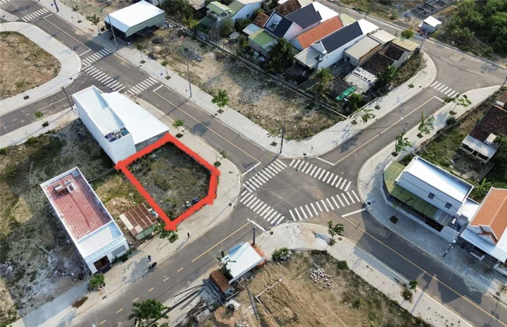 Bán đất tái định cư Hà Thanh Ninh Hòa - lô góc 295 m² đất ở 2 mặt tiền, sổ riêng 2026