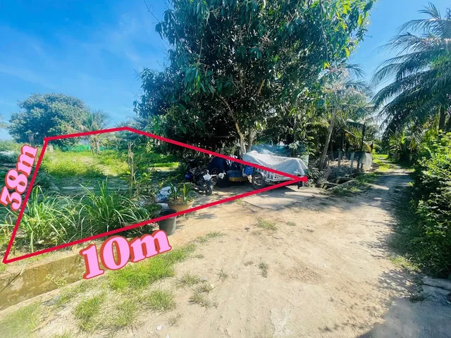 Bán đất Tân Định Ninh Hòa - 378,4m² mặt tiền 10m, 590 triệu