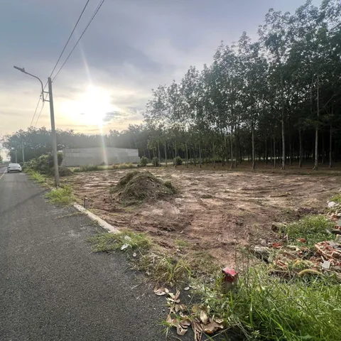 Bán Đất 100m2 có sẵn 60 m2 thổ cư giá 450 triệu tại Đường ĐT 741 Phường Hòa Lợi Thị xã Bến Cát Bình Dương