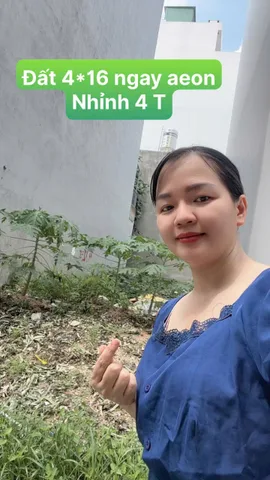CẦN BÁN GẤP ĐẤT TỈNH LỘ 10- NGAY AEON BÌNH TÂN-4*16- HẺM XE TẢI TRÁNH NHAU- NHỈNH 4 TỈ