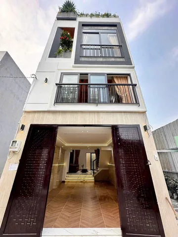 Bán Nhà Mới 4 Tầng Thạnh Lộc 37 Q12 (4x12,7m) Full Nội Thất – Có Gara Ô TÔ, Tặng 1.5m Sân Hông, Giá 5 Tỷ TL