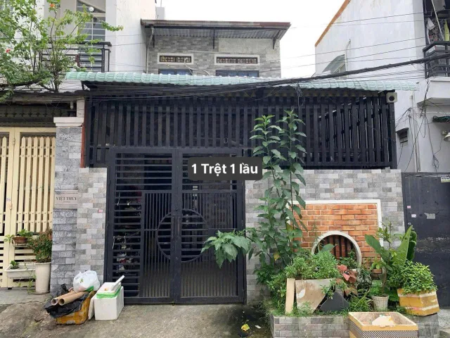 Cho Thuê Giá Tốt căn nhà hẻm xe hơi 7 chỗ đường số 48 hiệp bình chánh, 100m2 xây 1 trệt 1 lầu đúc