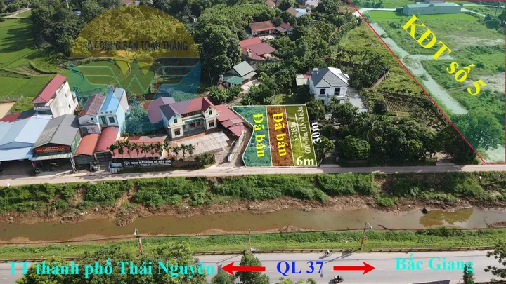 Bán Đất 215m2 có sẵn 70 m2 thổ cư giá 1.9 tỷ tại Thị trấn Hương Sơn Huyện Phú Bình Thái Nguyên