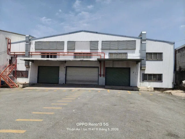 Cho thuê Kho, nhà xưởng 4110m2 giá 319 triệu tại Phường Bình Hòa Thị xã Thuận An Bình Dương