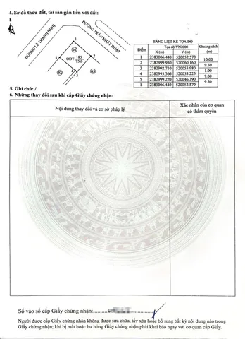 Bán Đất 95m2 có sẵn 95 m2 thổ cư giá 4.7 tỷ tại Phường Hải Yên Thành phố Móng Cái Quảng Ninh