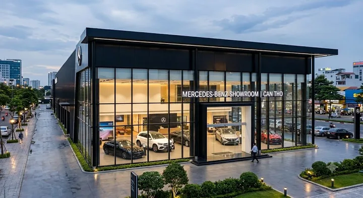 Cho thuê showroom mặt tiền võ nguyên giáp gần cầu cần thơ hơn 1000m2