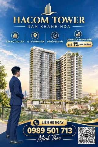 CHỈ TỪ 1,4 TỶ – SỞ HỮU CĂN HỘ BIỂN NGAY TRUNG TÂM PHAN RANG.