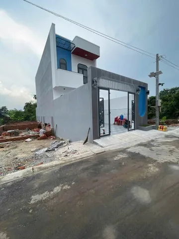 Bán nhà đẹp mới xây mt đường 416 , Phước Vĩnh An , Củ Chi dt 115m2 , 1 lầu, 4pn,3wc giá 3,45 tỷ