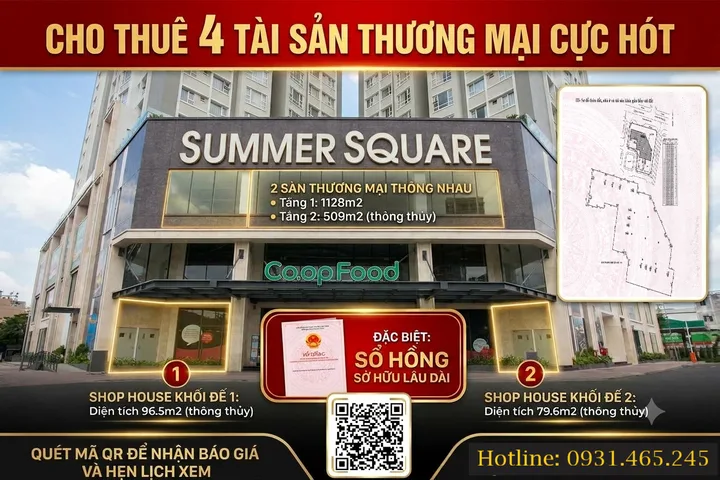 Cho thuê Mặt bằng kinh doanh 1200m2 tại Đường Tân Hoà Đông
