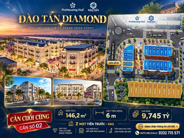 💎 ĐÀO TẤN DIAMOND | CĂN CUỐI CÙNG – CƠ HỘI SỞ HỮU KHÔNG DÀNH CHO SỐ ĐÔNG