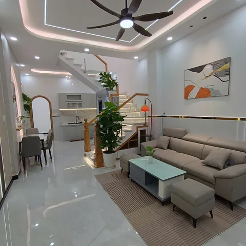 HIẾM CÓ KHU LÊ VĂN QUỚI – NHÀ MỚI COONG 48M² - 3PN KIỂU MỚI - CHIẾC TÍCH CẠNH CHỢ, 5.35 TỶ!
