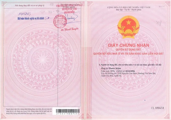 Bán Đất 3587m2 có sẵn 2711.9 m2 thổ cư giá 26 tỷ tại Đường Huỳnh Minh Mương Xã Hòa Phú Huyện Củ Chi TP. Hồ Chí Minh