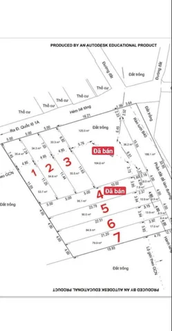 Bán đất Quốc lộ 1A, P. An Phú Đông, Quận 12