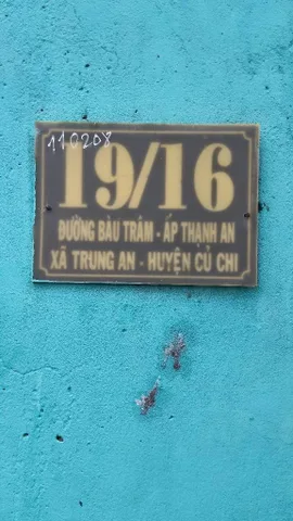 Bán nhà phố 19/16 Bầu Trâm, X. Trung An, Huyện Củ Chi