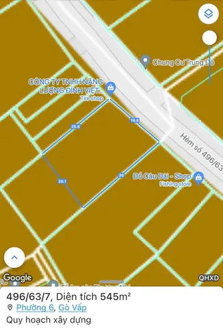 Bán nhà phố 496/63/7 Dương Quảng Hàm, P. 6, Quận Gò Vấp