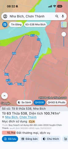 Bán Đất 100000m2 giá 22 tỷ tại - Chọn - Xã Nha Bích Đồng Nai