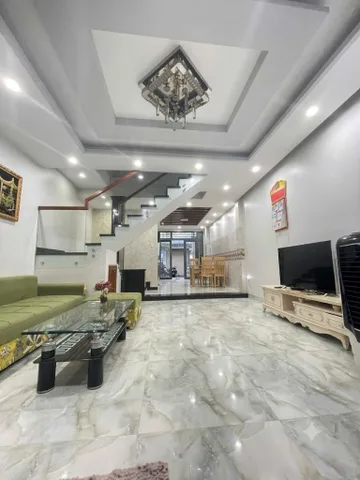 JẢ RẺ-CHO THUÊ NHÀ 3 TẦNG KIỆT Ô TÔ TRẦN CAO VÂN, FULL NỘI THẤT