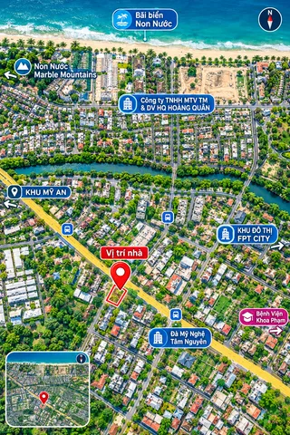 🌏 100m2 đất mặt tiền đường Võ Chí Công, gần ngã tư Trần Đại Nghĩa. Giá sụp hầm 🚀