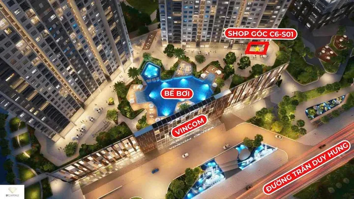 Cho thuê MB T6 TTTM Khu Dcap 119 Trần Duy Hưng, Hà Nội.
