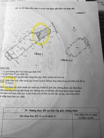 Bán Nhà riêng 293m2 giá 48 tỷ tại đường Bùi Thị Xuân Phường 03 Quận Tân Bình TP. Hồ Chí Minh