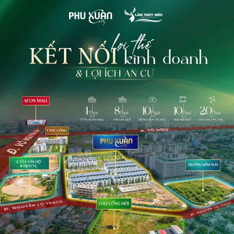 BánBIỆT THỰ ĐƠN LẬP CÓ SÂN VƯỜN -  PHÚ XUÂN CITY HUẾ