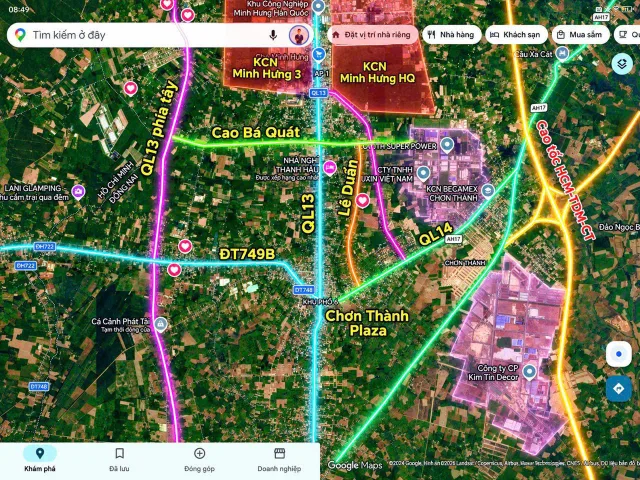 Bán Đất giá 650 triệu tại Đường Lê Duẩn, Chơn thành, Bình Phước.