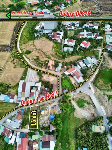 Bán Đất 433.6m2 có sẵn 245 m2 thổ cư giá 2.99 tỷ tại Xã Diên Hòa Huyện Diên Khánh Khánh Hòa