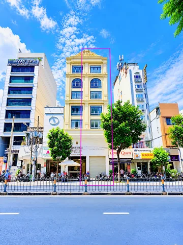 ❇️❇️ Cho Thuê Nhà Mặt Tiền: 28 Nguyễn Cư Trinh - Quận 1 - 4.7x27m, hầm, 9 tầng