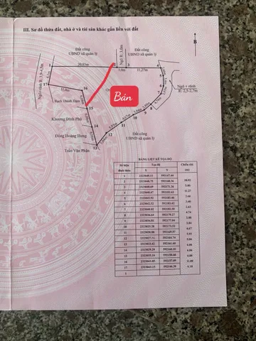 10.2026.Bán Đất 515m2 có giá 4.4 tỷ tại Xã Liên Khê Huyện Thuỷ Nguyên Hải Phòng. liên hệ 0362558882
