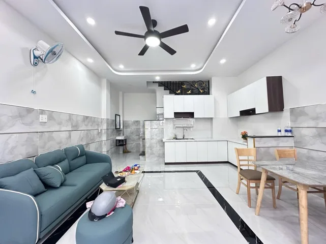 NHÀ ĐẸP THÀNH MỸ – TÂN HÒA | THIẾT KẾ HIỆN ĐẠI, XÁCH VALI VÀO Ở NGAY  XE OTO ĐỖ CỬA.