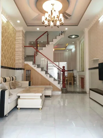 - Bán Nhà Hẻm Huỳnh Tấn Phát, Thị Trấn Nhà Bè - Đường Trước Nhà 6m