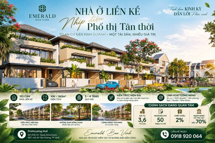 EMERALD BAO VINH – SỐNG XANH, BỀN DÒNG DI SẢN 💎