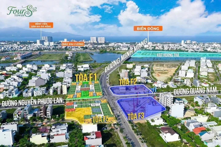 🔥 GIẢM THÊM 75 TRIỆU - CĂN GÓC 2PN VIEW BIỂN F2 FOURS TOWER