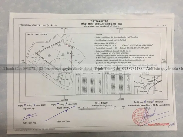 Bán Đất 7600m2 giá 12 tỷ tại Thị trấn Đất Đỏ Huyện Đất Đỏ Bà Rịa - Vũng Tàu