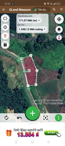 Bán Đất 4000m2 giá 500 triệu tại Xã Tà Bhinh Huyện Nam Giang Quảng Nam