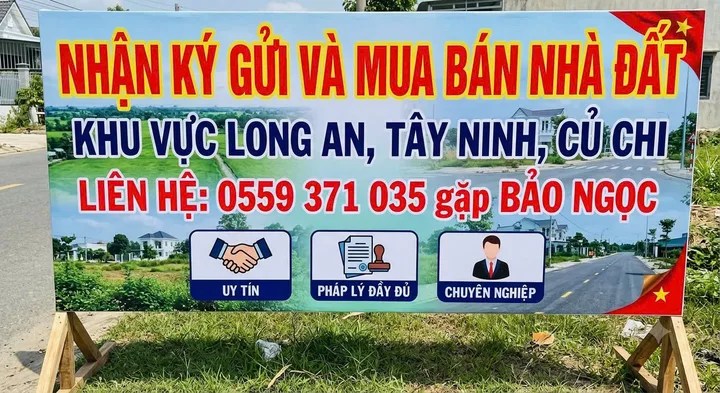 Nhận mua bán ký gửi Nhà đất Khu vực LONG AN , TÂY NINH, CỦ CHI , Tư vấn miễn phí. 
Liên Hệ: 0559371035 gặp Bảo Ngọc