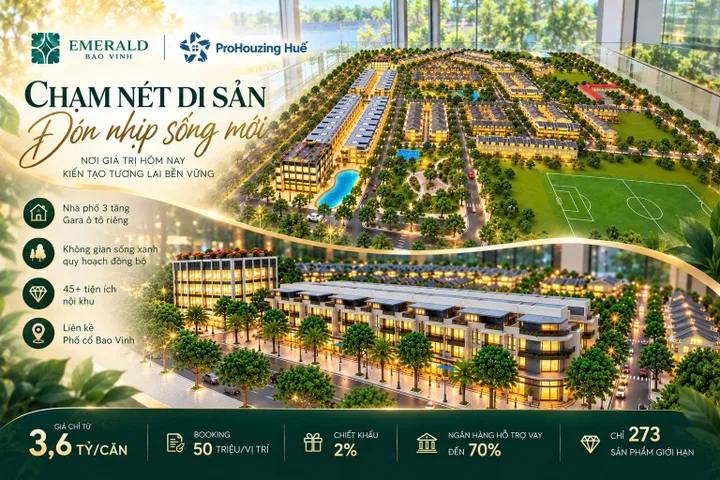 🌿 EMERALD BAO VINH – SỐNG XANH GIỮA NHỊP PHỐ HUẾ💎