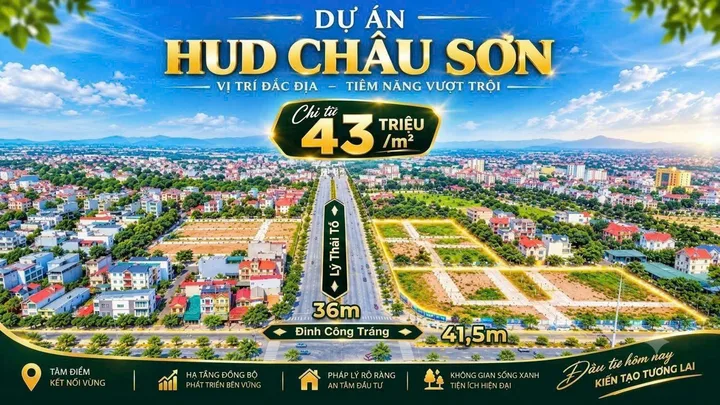 Bán Nhà riêng 130m2 có sẵn 130 m2 thổ cư giá 5.9 tỷ tại Phường Châu Sơn Thành phố Phủ Lý Hà Nam