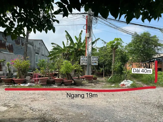 Bán Đất 785m2 có sẵn 300 m2 thổ cư giá 5.32 tỷ tại Xã Hiệp Tân Huyện Hòa Thành Tây Ninh