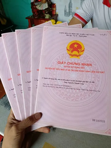 Bán Đất 100m2 có sẵn 100 m2 thổ cư giá 500 triệu tại Thị trấn Vĩnh An Huyện Vĩnh Cửu Đồng Nai