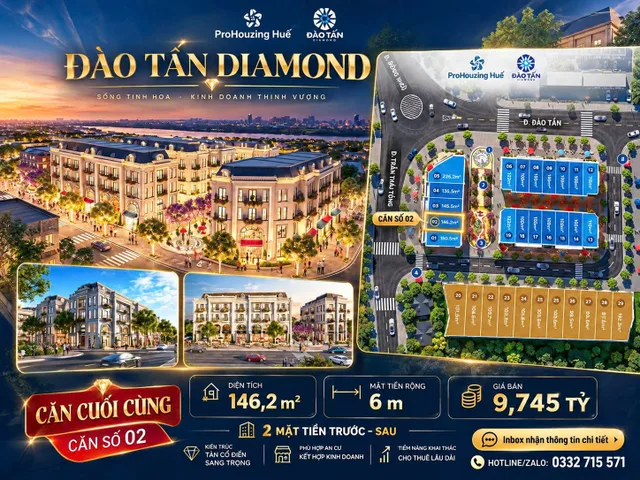 💎 ĐÀO TẤN DIAMOND | ĐỘC BẢN CUỐI CÙNG – GIÁ TRỊ KHÔNG THỂ THAY THẾ