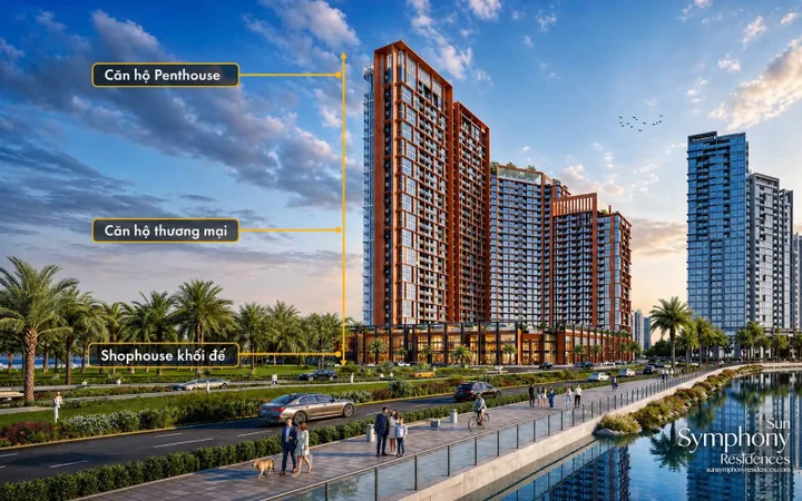 Bán căn hộ Symphony 5, view trực diện sông Hàn, xem pháo hoa DIFF đỉnh cao, từ 1,9 tỷ sở hữu ngay