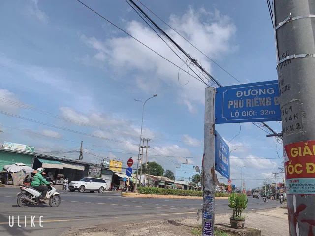 Bán Đất 257m2 thổ cư mặt tiền đường thanh niên nối dài tại Thị trấn Chơn Thành Thị xã Chơn Thành Bình Phước