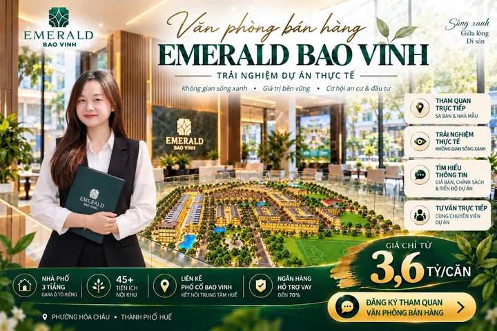 🌿 EMERALD BAO VINH – TRẢI NGHIỆM DỰ ÁN THỰC TẾ, CHỌN AN CƯ XỨNG TẦM! 💎