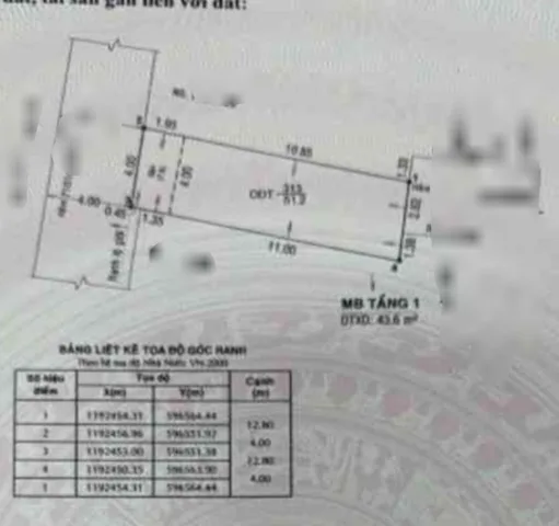 Không Quy hoạch - Không Lộ Giới - Giảm 800 tr - Nguyễn Sơn - hẻm xe hơi thông - 56m2 - 4 tầng + ST